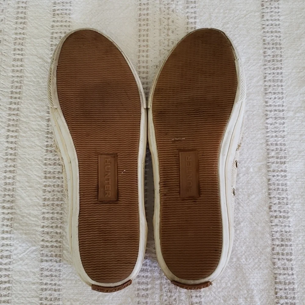 Hunter slip on sneakers